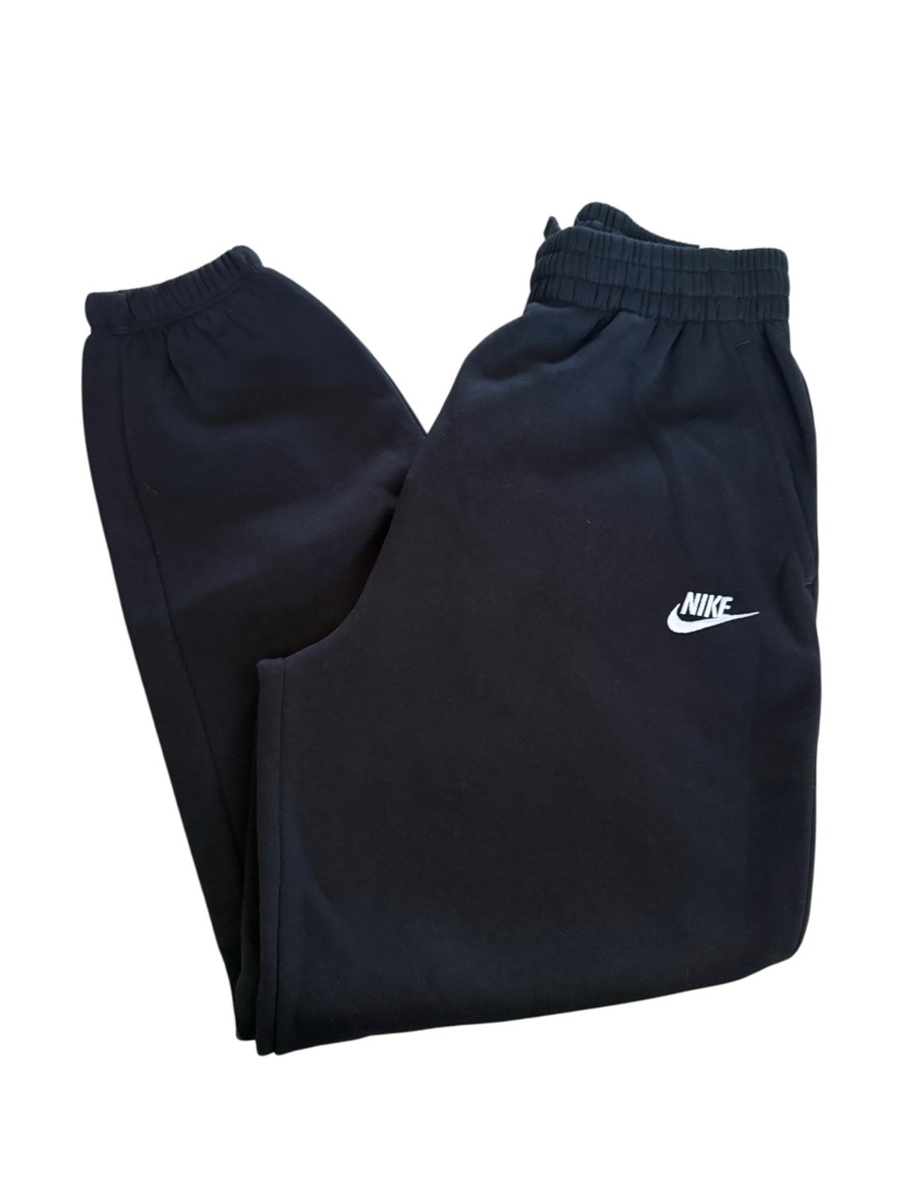 Nike KidsClub Fleece Jogger Pants Size L Loose Fit Athletic Sports Sweatpants